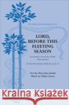 Lord, before this fleeting season  9780193864085 Oxford University Press