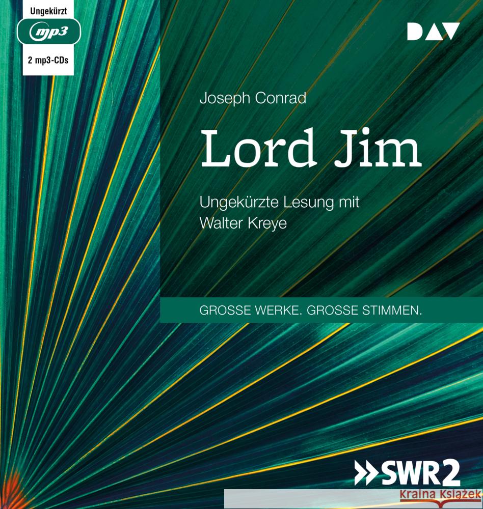 Lord Jim, 2 Audio-CD, 2 MP3 Conrad, Joseph 9783742421364 Der Audio Verlag, DAV - książka