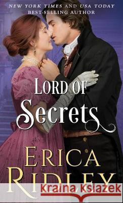 Lord of Secrets Erica Ridley 9781943794164 Intrepid Reads - książka
