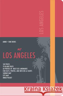 Los Angeles Visual Notebook: Vintage Red  9788899180331 Sime Books - książka
