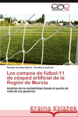Los Campos de Futbol-11 de Cesped Artificial de La Region de Murcia Rodrigo Gon Ana Mar Gallardo 9783848472567 Editorial Acad Mica Espa Ola - książka