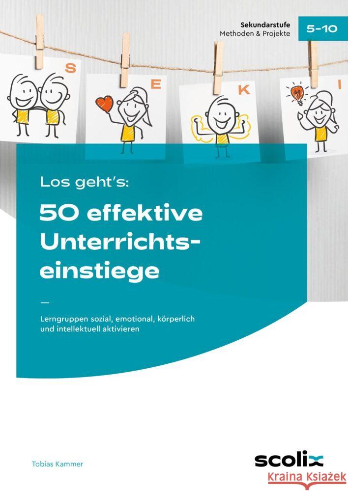 Los geht's: 50 effektive Unterrichtseinstiege Kammer, Tobias 9783403107927 Scolix - książka