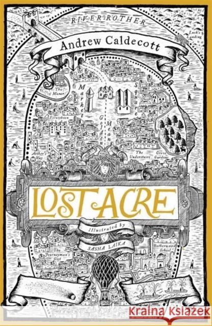 Lost Acre Andrew Caldecott 9781784298067 Quercus Publishing - książka