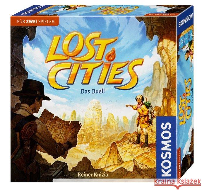 Lost Cities - Fesselnde Expedition für Zwei (Spiel) Knizia, Reiner 4002051694135 Kosmos Spiele - książka