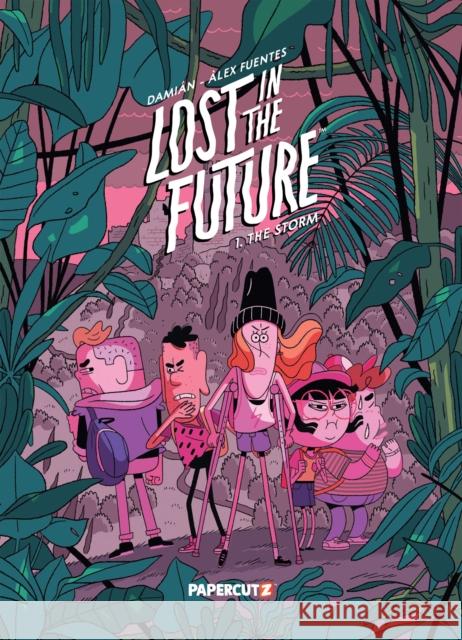 Lost in the Future: 1. The Storm Damian 9781545812204 Papercutz - książka