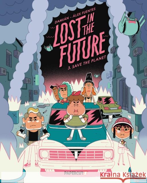 Lost in the Future 3 Damian 9781545823125 Papercutz - książka