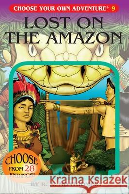 Lost on the Amazon R. A. Montgomery 9781933390093 Chooseco - książka