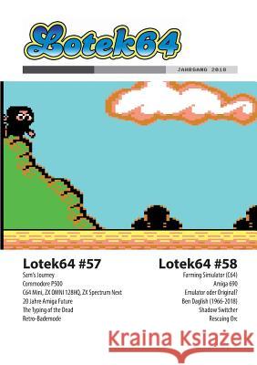 Lotek64 #2018: Ausgaben 57 und 58 Fuchs, Georg 9783748139577 Books on Demand - książka