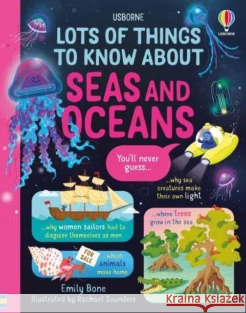 Lots of Things to Know About Seas and Oceans Emily Bone 9781805319856 Usborne Publishing Ltd - książka