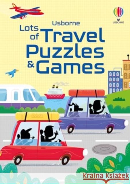 Lots of Travel Puzzles and Games Phillip Clarke 9781805079309 Usborne Publishing Ltd - książka