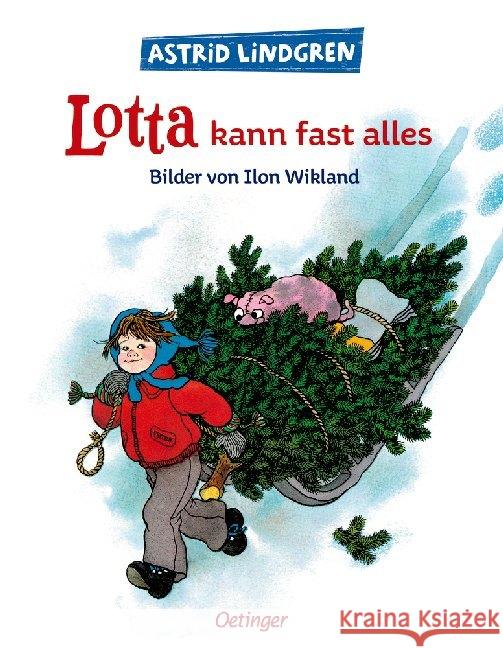 Lotta kann fast alles Lindgren, Astrid Wikland, Ilon  9783789161407 Oetinger - książka