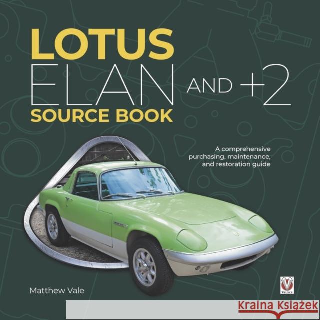 Lotus Elan and +2 Source Book: A Comprehensive Purchasing, Maintenance, and Restoration Guide Vale, Matthew 9781787114593 Veloce Publishing - książka