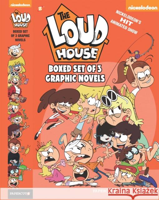 Loud House 3 in 1 Boxed Set The Loud House Creative Team 9781545809624 Papercutz - książka