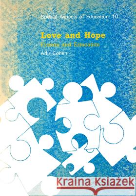 Love & Hope: Fromm Education Adir Cohen A. Cohen 9782881242946 Routledge - książka