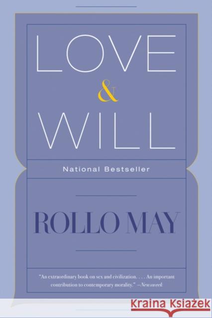 Love & Will Rollo May 9780393330052 WW Norton & Co - książka