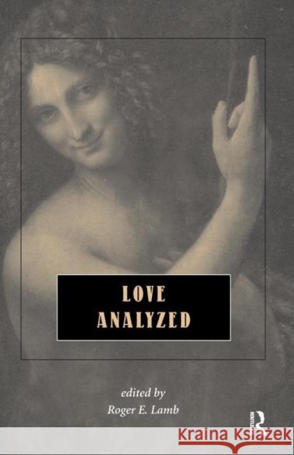 Love Analyzed  9780367319953 Taylor and Francis - książka