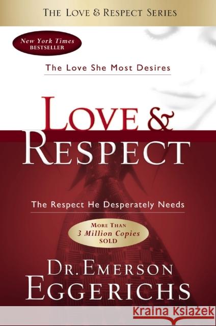Love and   Respect: The Love She Most Desires; The Respect He Desperately Needs Dr. Emerson Eggerichs 9781591452461 Thomas Nelson Publishers - książka
