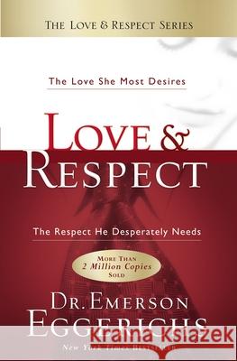 Love and Respect: The Love She Most Desires; The Respect He Desperately Needs Eggerichs, Emerson 9781591451877 Integrity Publishers - książka