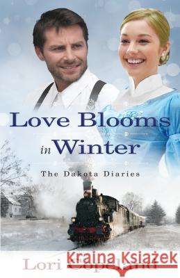Love Blooms in Winter Lori Copeland 9781594154218 Christian Large Print - książka