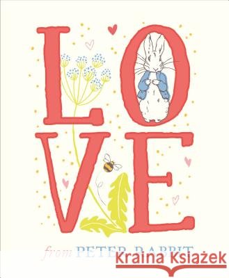 Love from Peter Rabbit Beatrix Potter 9780241301340 Warne Frederick & Company - książka