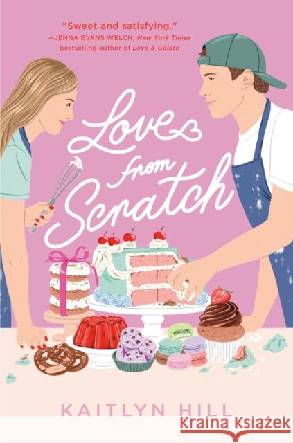 Love from Scratch Kaitlyn Hill 9780593379165 Delacorte Press - książka