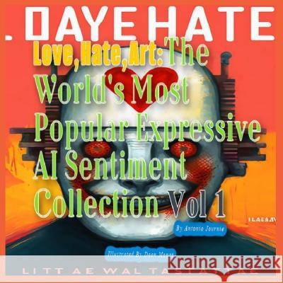 Love, Hate, Art Antonio Journie   9781088102701 IngramSpark - książka