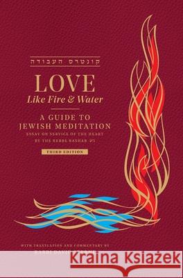 Love Like Fire and Water: A Guide to Jewish Meditation David H Sterne 9780985593308 Jerusalem Connection - książka