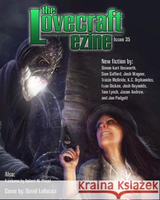 Lovecraft Ezine Issue 35 Mike Davis 9781517092283 Createspace - książka