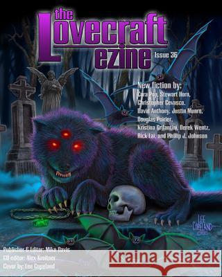 Lovecraft Ezine Issue 36 Mike Davis 9781523314218 Createspace Independent Publishing Platform - książka