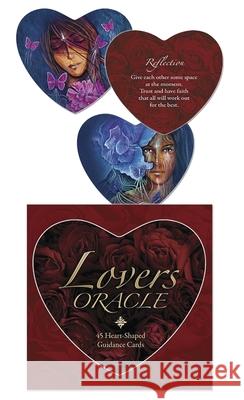 Lovers Oracle: Heart-Shaped Fortune Telling Cards Toni Carmine Salerno 9780738743707 Llewellyn Publications - książka