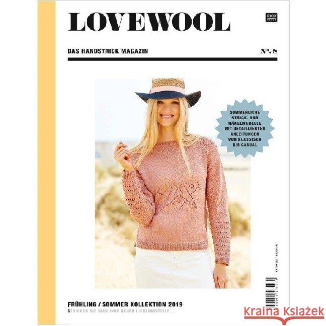 LOVEWOOL Das Handstrick Magazin. No.8  4050051575572 RICO-Design tap - książka