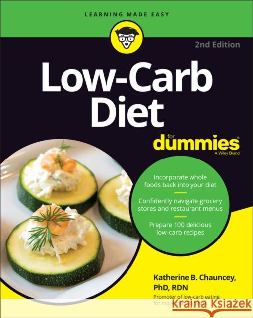 Low-Carb Diet For Dummies Katherine B. Chauncey 9781119839026 John Wiley & Sons Inc - książka