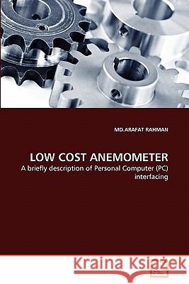 Low Cost Anemometer MD Arafat Rahman 9783639303148 VDM Verlag - książka