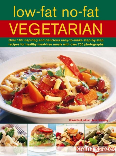 Low-fat, No-fat Vegetarian Anne Sheasby 9781780190792  - książka