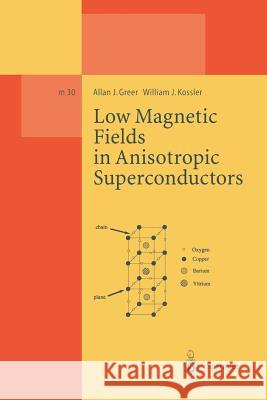 Low Magnetic Fields in Anisotropic Superconductors Allan J. Greer William J. Kossler 9783662140369 Springer - książka
