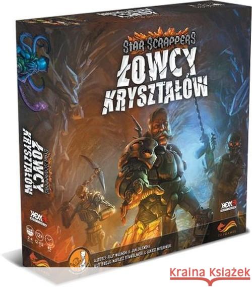 Łowcy kryształów Miłuński Filip Zalewski Jan 5907078169255 Foxgames - książka