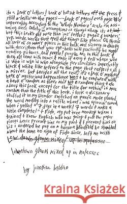 Lowdown Gloom Mixed Up in Molasses Jonathan Baldino 9781440149245 iUniverse.com - książka