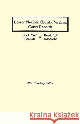 Lower Norfolk County, Virginia Court Records: Book 