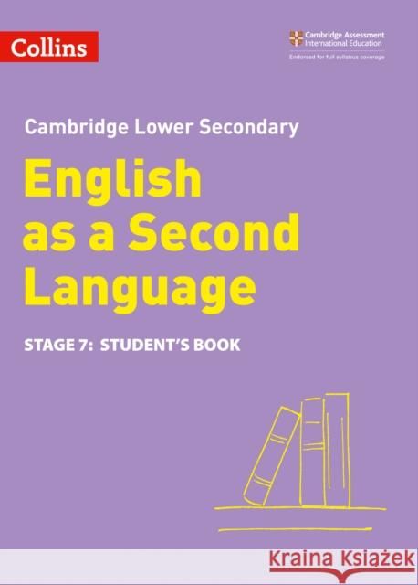 Lower Secondary English as a Second Language Student's Book: Stage 7 Coates, Nick 9780008340841 HarperCollins Publishers - książka