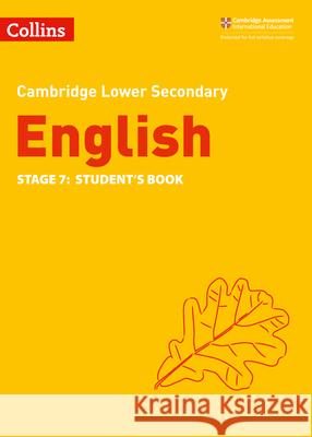 Lower Secondary English Student's Book: Stage 7 Richard Vardy 9780008340834 HarperCollins Publishers - książka