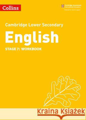 Lower Secondary English Workbook: Stage 7 Richard Patterson 9780008364175 HarperCollins Publishers - książka