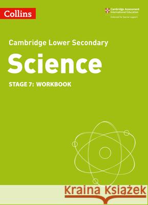 Lower Secondary Science Workbook: Stage 7  9780008364311 HarperCollins Publishers - książka