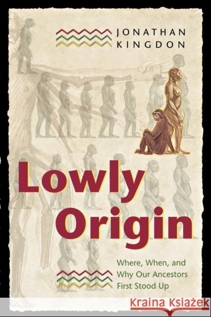 Lowly Origin: Where, When, and Why Our Ancestors First Stood Up Kingdon, Jonathan 9780691120287 Princeton University Press - książka