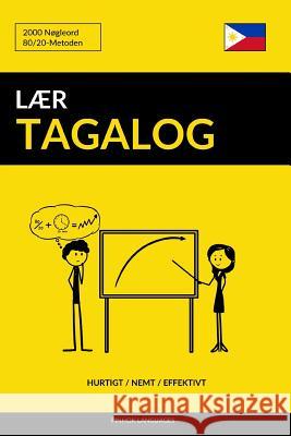 Lær Tagalog - Hurtigt / Nemt / Effektivt: 2000 Nøgleord Languages, Pinhok 9781545429860 Createspace Independent Publishing Platform - książka