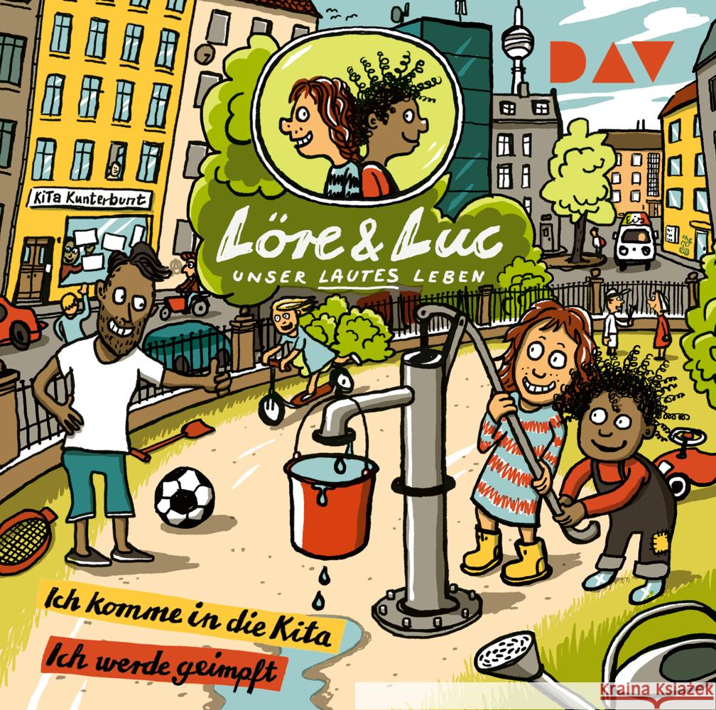 Löre & Luc - Unser lautes Leben (2). Folge 3: Ich komme in die Kita / Folge 4: Ich werde geimpft, 1 Audio-CD Alten, Jenny, Below, Leonie, Disselhoff, Johannes 9783742422897 Der Audio Verlag, DAV - książka