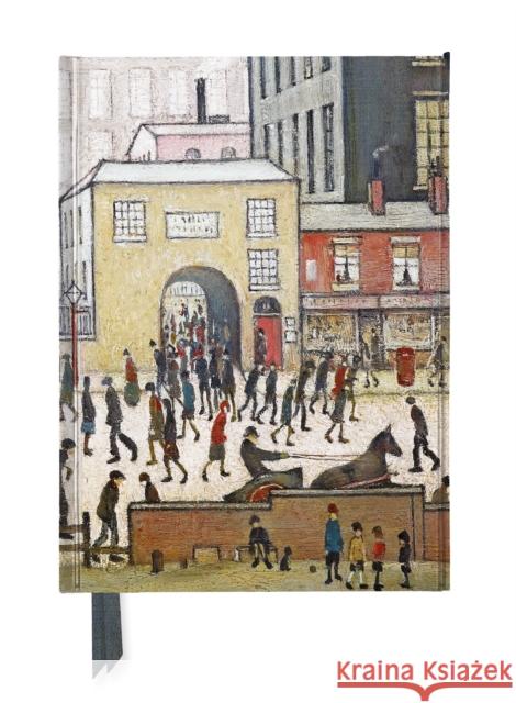 L.S. Lowry: Coming from the Mill (Foiled Journal)  9781835625200 Flame Tree Publishing - książka