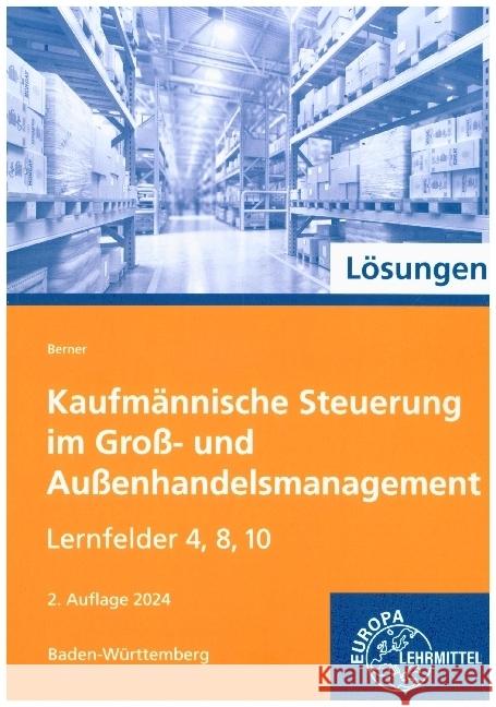 Lösungen zu 72333 Berner, Steffen 9783758575686 Europa-Lehrmittel - książka