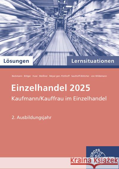 Lösungen zu 91938 Beckmann, Felix, Bittger, Eva-Maria, Huse, Karin 9783758591952 Europa-Lehrmittel - książka