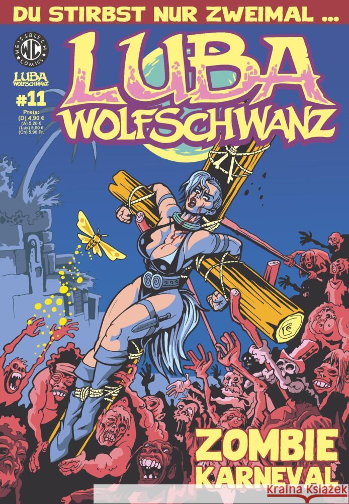 Luba Wolfschwanz 10 Breitschuh, Eckart, Kurio, Levin 9783869591223 Weissblech Comics - książka