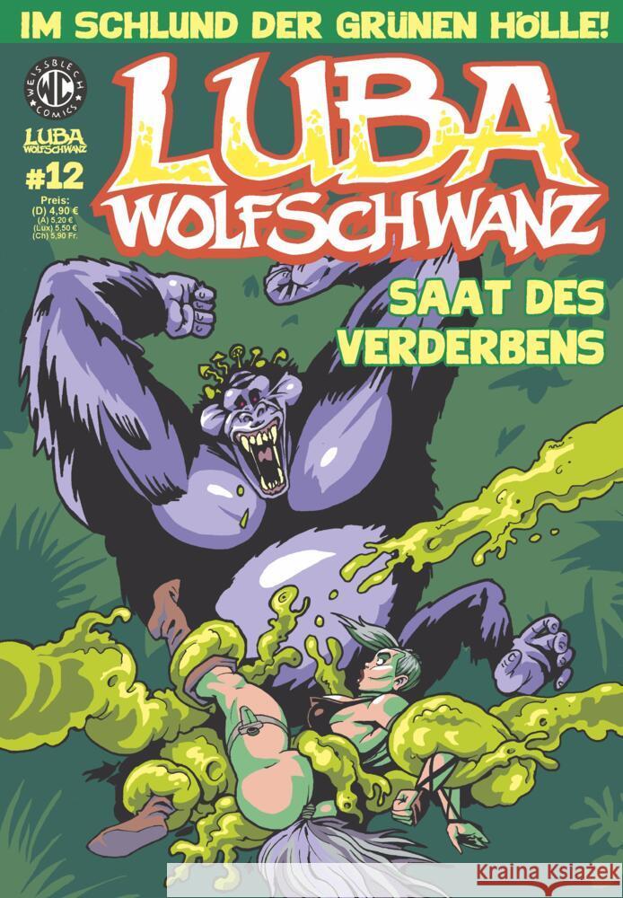 Luba Wolfschwanz 12 Breitschuh, Eckart, Kurio, Levin 9783869591254 Weissblech Comics - książka